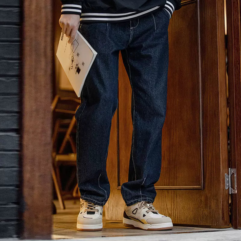 Japanese retro splicing sneakers thick-soled sports shoes