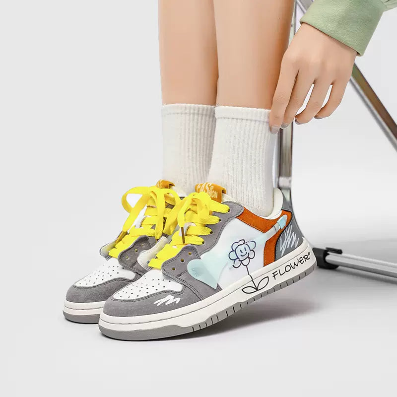 Men's trendy shoes niche all-match couple sports skateboard women's shoes