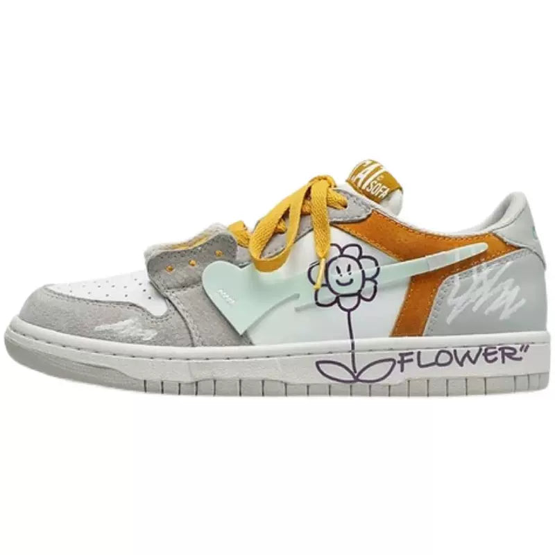 Men's trendy shoes niche all-match couple sports skateboard women's shoes