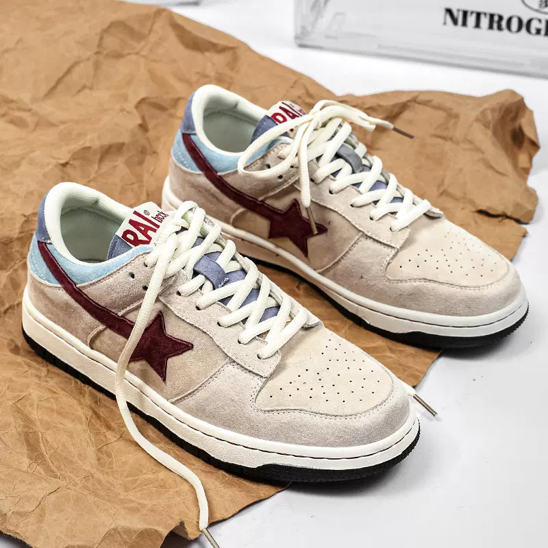 Star skateboard shoes all-match couple sports casual shoes