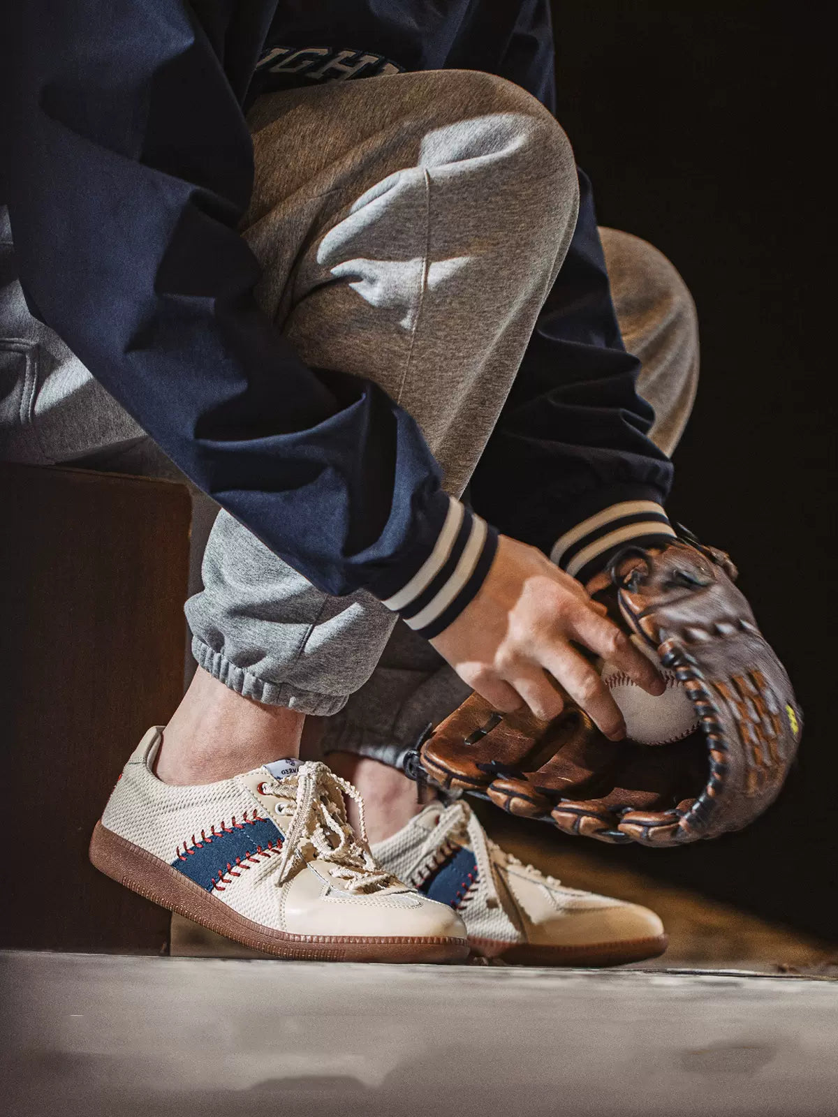 Retro moral training shoes sports casual shoes board shoes small white shoes