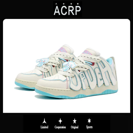 Hip-hop bread shoes alphabet sneakers men's shoes couple trendy shoes