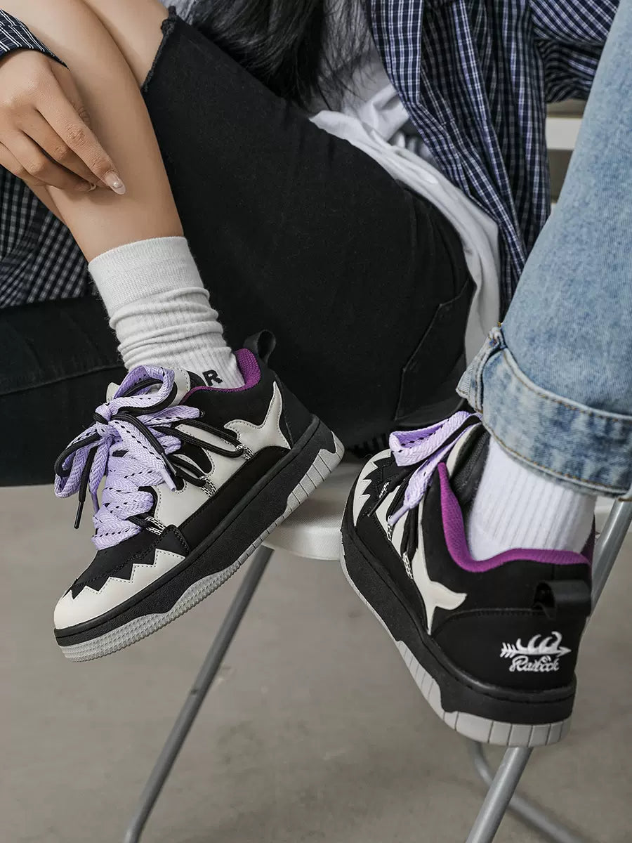 Niche Flame Tooth Bread Shoes Men's and Women's Shoes Casual Shoes