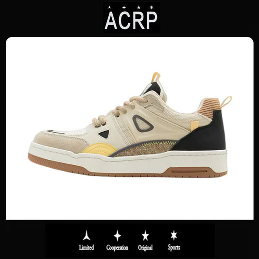 Japanese retro splicing sneakers thick-soled sports shoes
