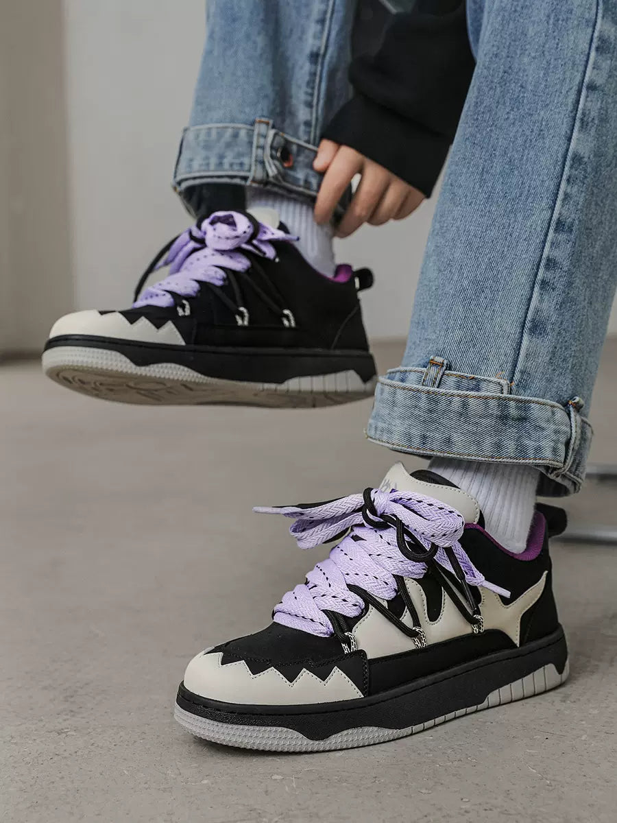 Niche Flame Tooth Bread Shoes Men's and Women's Shoes Casual Shoes
